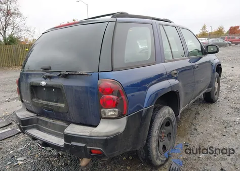 2006 Chevrolet Trailblazer Ls from USA, damaged, VIN 1GNDT13S962336598